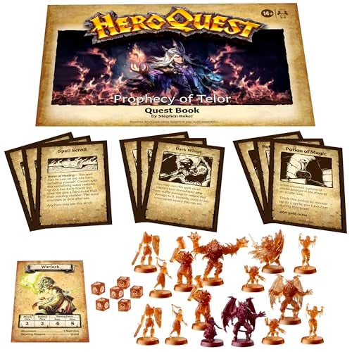 Avalon Hill HeroQuest Prophecy of Telor Quest Pack, Requires HeroQuest Game System to Play, Dungeon Crawler Games, Ages 14+, 2-5 Players, Strategy Games - Image 3