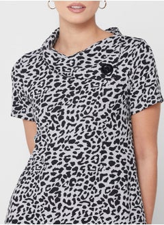 MELA LONDON Leopard Print Dress  - Image 3
