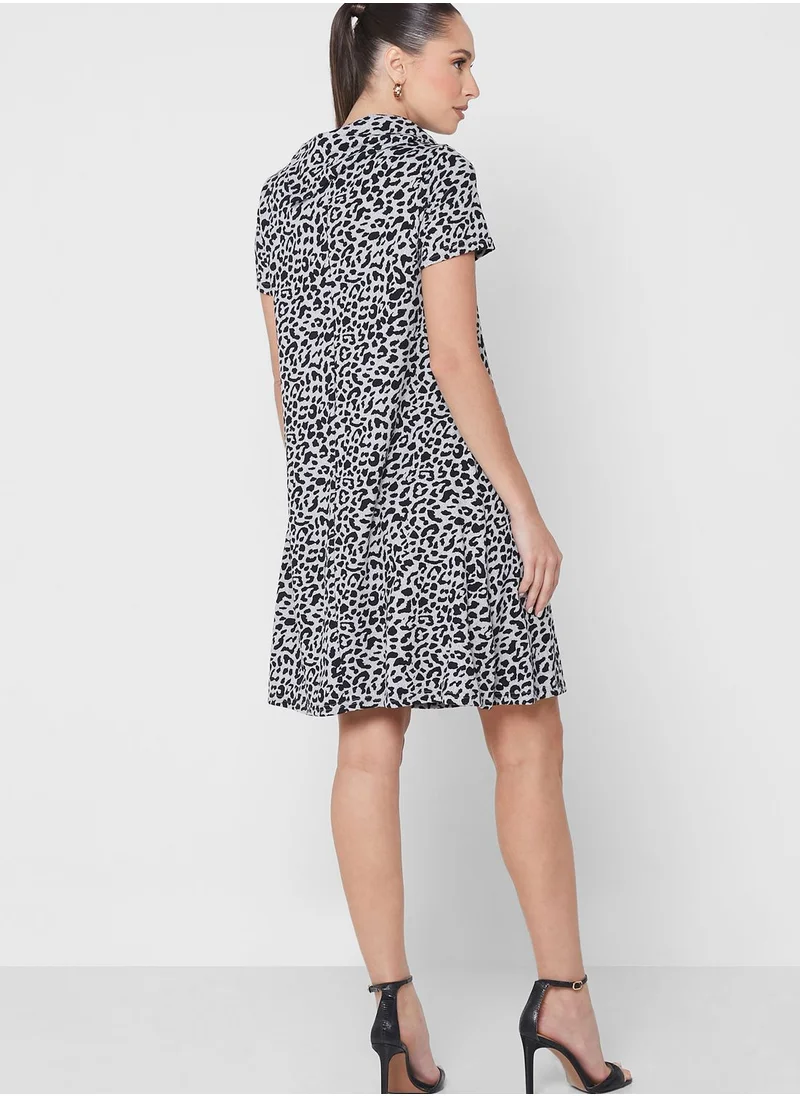 MELA LONDON Leopard Print Dress