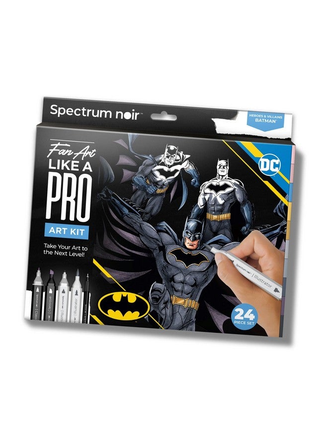 سبيكترام نوير مجموعة برو فان آرت 24 قطعة باتمان - Image 1
