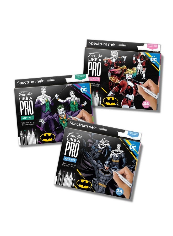 سبيكترام نوير مجموعة برو فان آرت 24 قطعة باتمان - Image 5