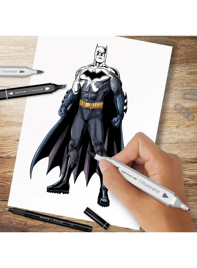 سبيكترام نوير مجموعة برو فان آرت 24 قطعة باتمان - Image 3