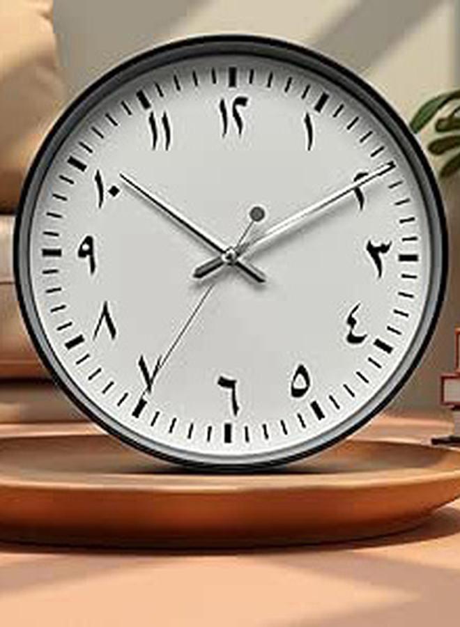 أوركيد ساعة حائط بأرقام عربية 30 سم - Image 4