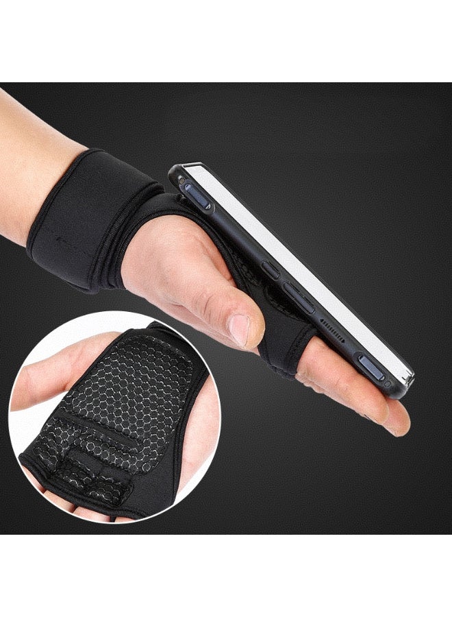 Kawkab New ventilated weightlifting gloves,  with built-in wristbands for men and women - ideal for gym workouts, cross training, hand support, and weightlifting. - Image 3