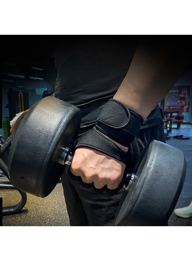 Kawkab New ventilated weightlifting gloves,  with built-in wristbands for men and women - ideal for gym workouts, cross training, hand support, and weightlifting. - Image 4