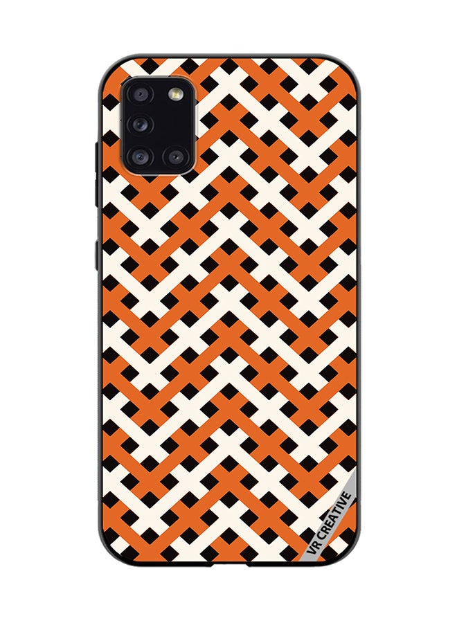 VR CREATIVE Protective Case Cover For Samsung Galaxy A31 Texture Design Multicolour - Image 1