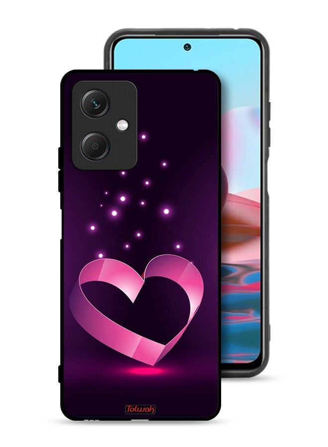 Tolwak Xiaomi Redmi Note 12 Protective Case Cover Heart Art - Image 1