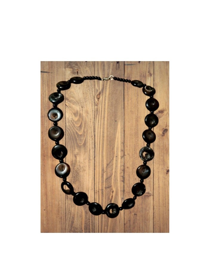 Elegant Choker gemstones necklace ( agate ) suitable for all occasions , special gift - Image 2