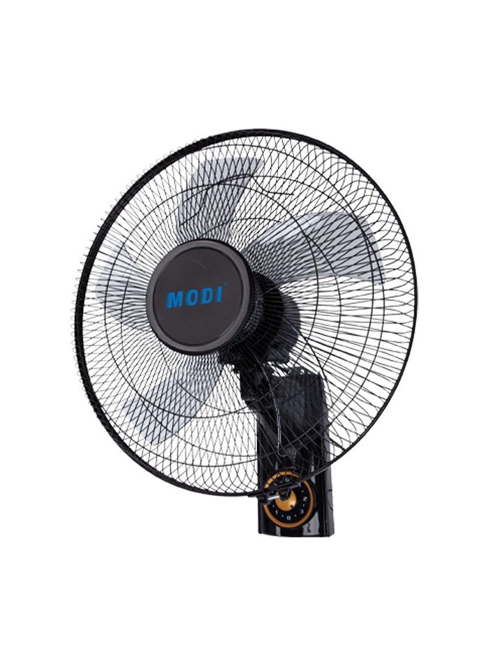 MODI - 16" Wall Fan| High Performance Fan with 3-Speed Controls, 5 Leaf Blades and 2 Pull String Cords| Adjustable Tilt Angle and Efficient Cooling|  High Performance Motor for High Speed Wind - Image 1