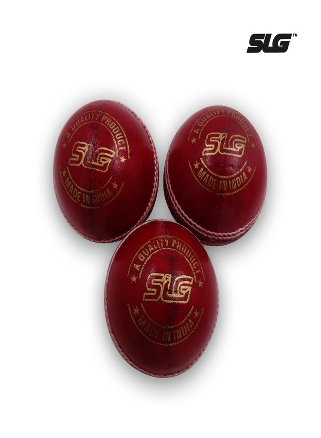 SLG Cricket Leather Ball - Image 4
