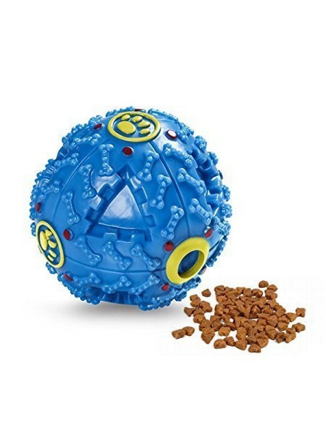 لعبة كرة بلاستيكية متينة تفاعلية لتدريب الحيوانات الأليفة على الذكاء، مثالية للعب ومضغ الكلاب والجراء (متعددة الألوان، صغيرة) - Image 1