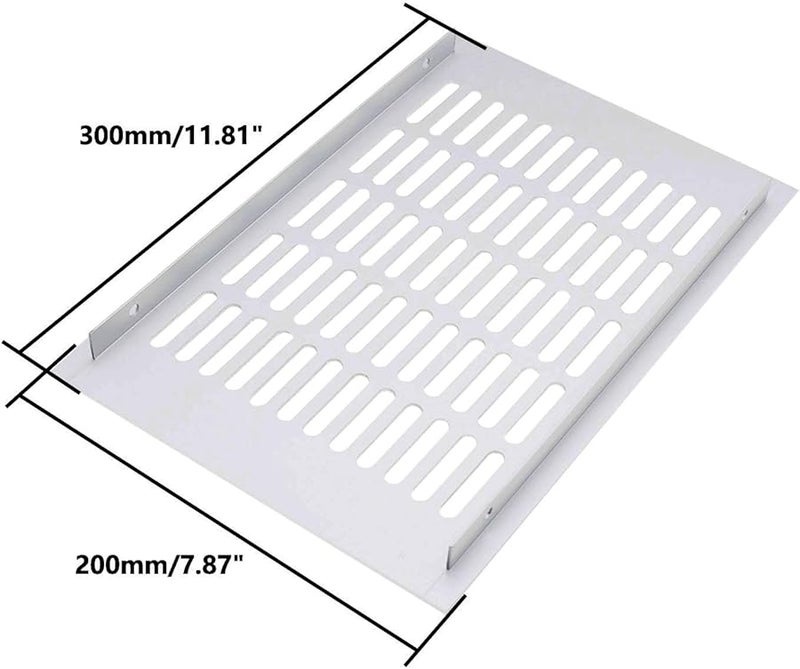 ULIFESTAR Aluminum Alloy Mesh Air Vent Cover 200x300mm for Shoe Cabinet Wardrobe Floor Exhaust - Image 3