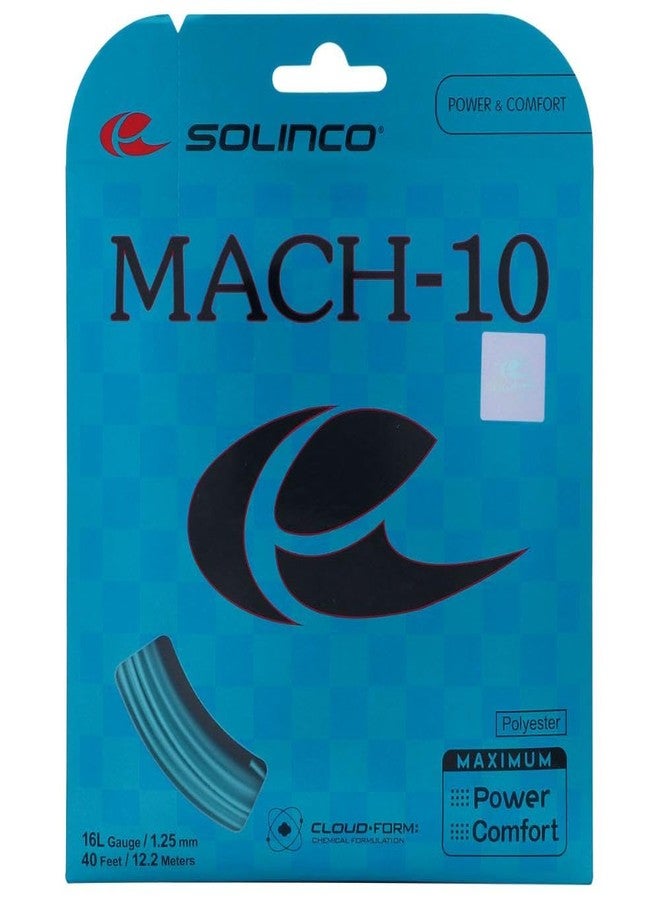 Solinco Mach-10 16L Gauge 1.25mm Tennis String Set 40' - Image 1
