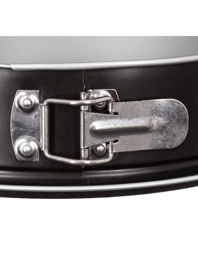 Five Simply Smart Signature Round Non-Stick Metal Springform Pan Black and Silver 28cm 146475 - Image 4