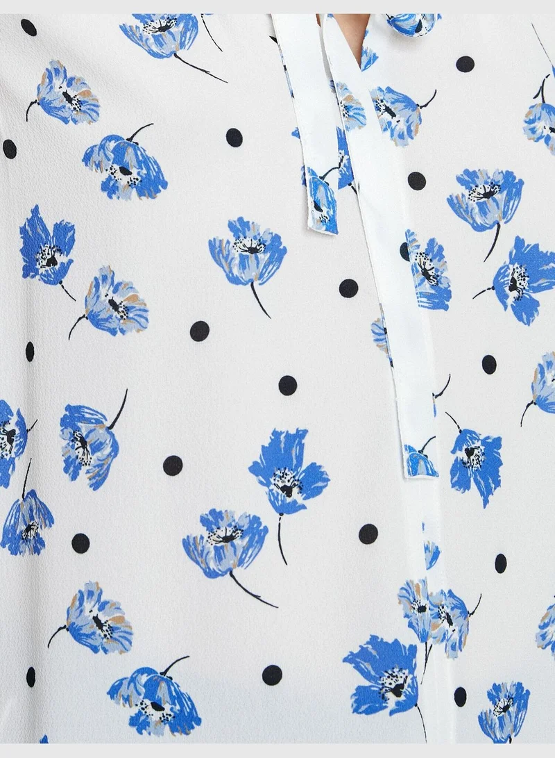 كوتون Patterned Tank Top