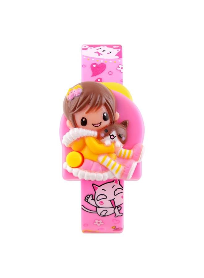 SKMEI SKMEI Cute Digital Creative Pink Girls Wrist Watch - Image 5