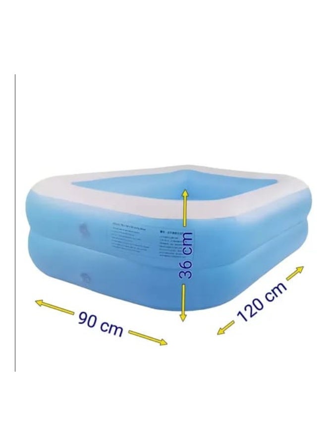 Kids Inflatable Swimming Pool – Size  36×90×120 cm - Image 4