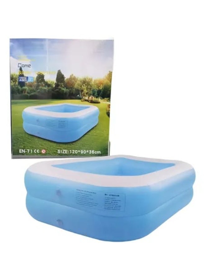 Kids Inflatable Swimming Pool – Size  36×90×120 cm - Image 1