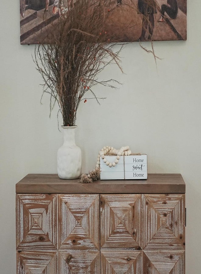 RUIRUICO Decorative Books for Home Decor, Wooden Faux Books for Decoration, Farmhouse Book Decor (Home Sweet Home) - Image 4
