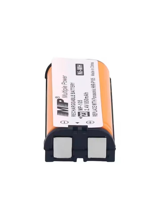 أم بي بطارية  105 قابلة لإعادة الشحن 2.4V 800mAh Ni-MH – بطارية بديلة لهواتف الاتصال اللاسلكية والأجهزة الإلكترونية - Image 4