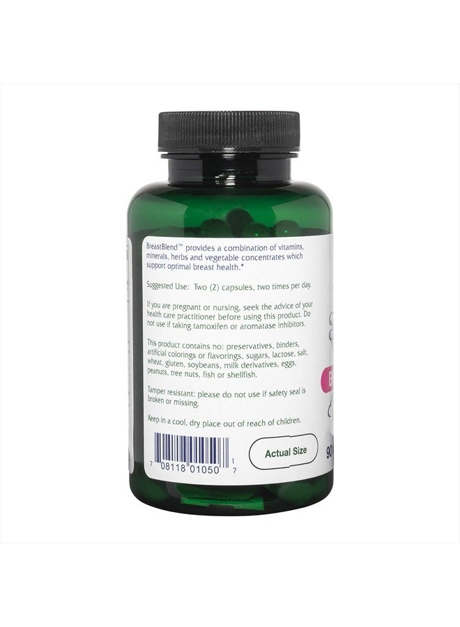 Vitanica BreastBlend, Breast Care Support, Vegan, 90 Capsules - Image 3