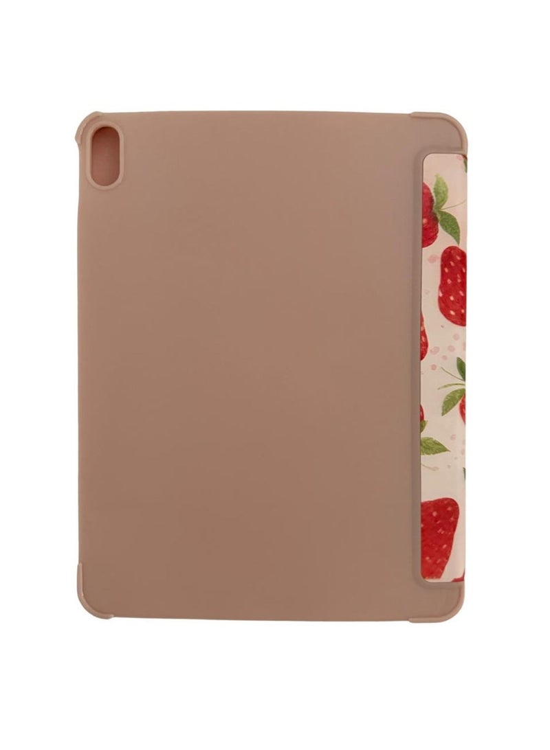 iPad case cover Shockproof Strawberry Pink Trifold Smart Tablet for iPad Air 11 M2 2024 Case for iPad Air 5 10.9 With Pencil Holder - Image 4