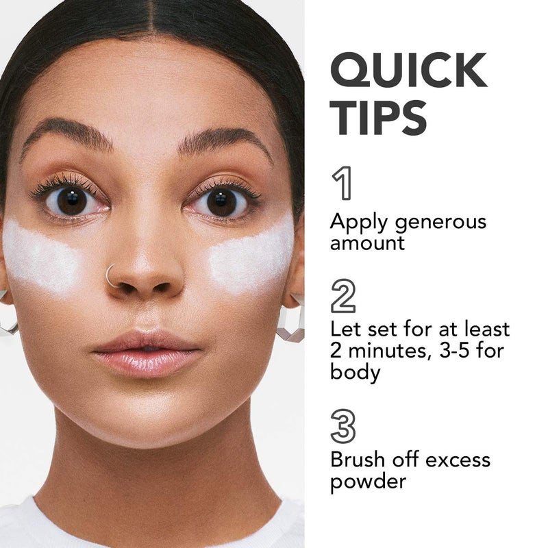 Dermablend Loose Setting Powder, Translucent Face Powder Makeup & Finishing Powder, Mattifying Finish and Shine Control , Travel Size .18oz. - Image 5