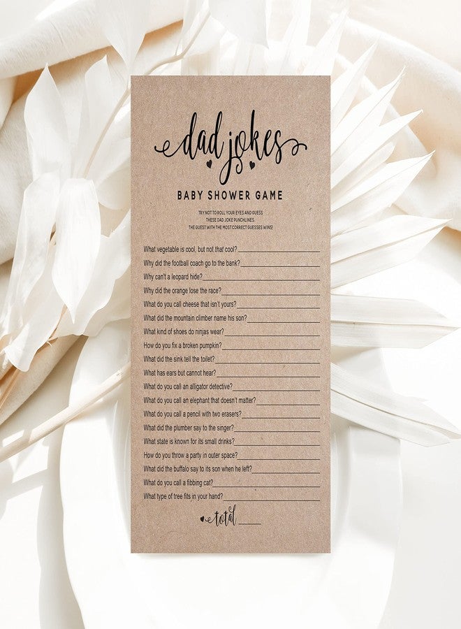 يور ماين إيفينت برينتس مجموعة ألعاب حفلات استقبال المولود من Your Main Event Prints، عبوة من 50 لعبة ورق كرافت، لعبة نكت ممتعة للأب، رائعة لحفلات استقبال المولود، أو أي حفلة! - Image 5