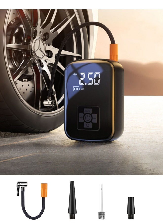 FPC - Car Air Pump Air Compressor 12V 150PSI Electric Wireless Portable Tire Inflator Pump for Motorcycle Bicycle Car Tyre Ball - Image 1