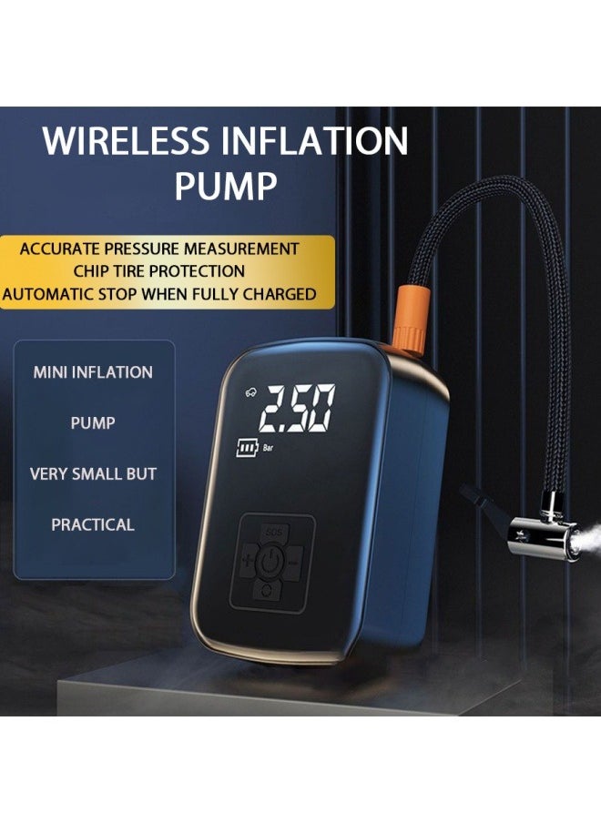 FPC - Car Air Pump Air Compressor 12V 150PSI Electric Wireless Portable Tire Inflator Pump for Motorcycle Bicycle Car Tyre Ball - Image 1