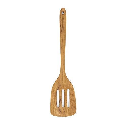 FAAY Teak Wooden Slotted Spatula Turner | Durable, Healthy, High Moist Resistance Teak Wood Spatula for Non Stick Cookware - Image 5