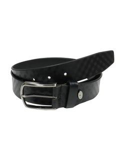 LAVERI LEATHER GENUINE LEATHER FORMAL AND CASUAL BLACK BELT FOR MENS 35MM  - Image 3