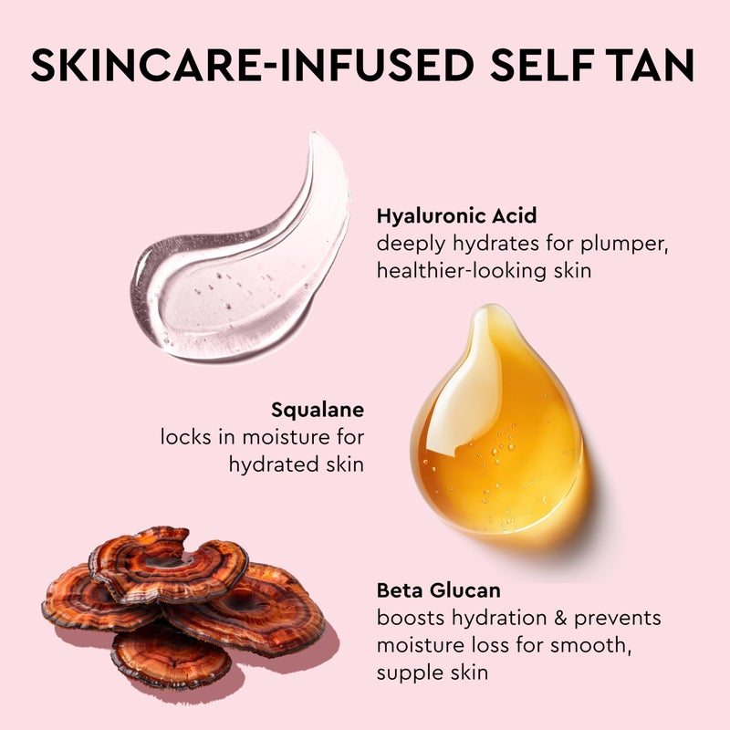 Tanologist Hydrating Daily Glow Body Lotion- Medium/Dark, Buildable & Transfer-Proof Gradual Self Tanner, Summer Fragrance, Natural Not Orange, Lasts 7 Days, Vegan Clean Formula, 8.45 fl oz - Image 4