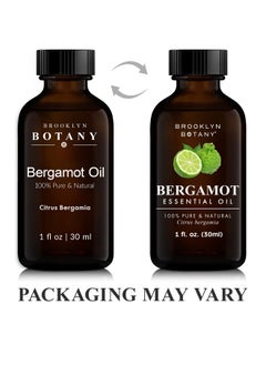 Brooklyn Botany Bergamot Essential Oil - 100% Pure And Natural - Premium Grade Oil With Dropper - For Aromatherapy And Diffuser - 1 Fl Oz  - Image 4