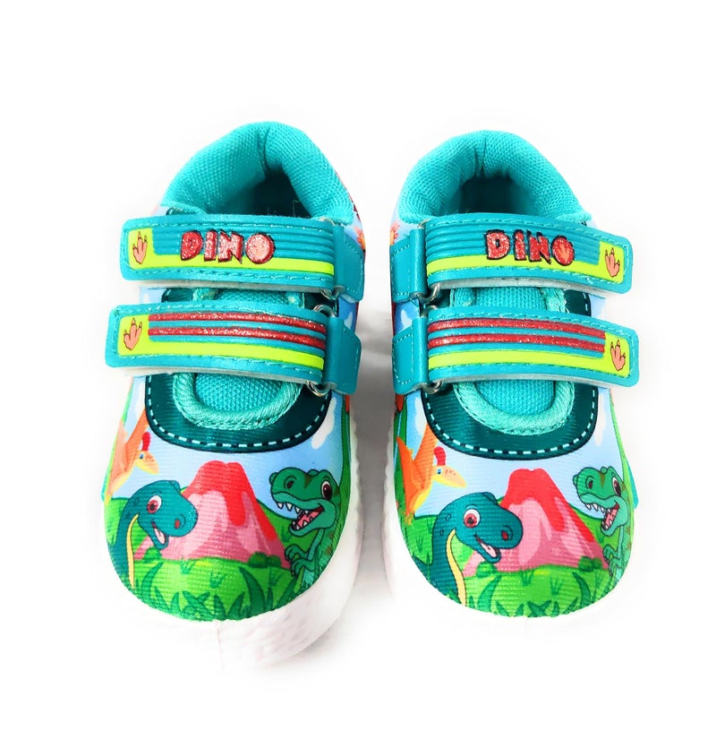 Coolz Unisex Casual Shoes for Kids Boys and Girls Dino-1 for 1-4 Years (Green, 3.5 Years) - Image 3