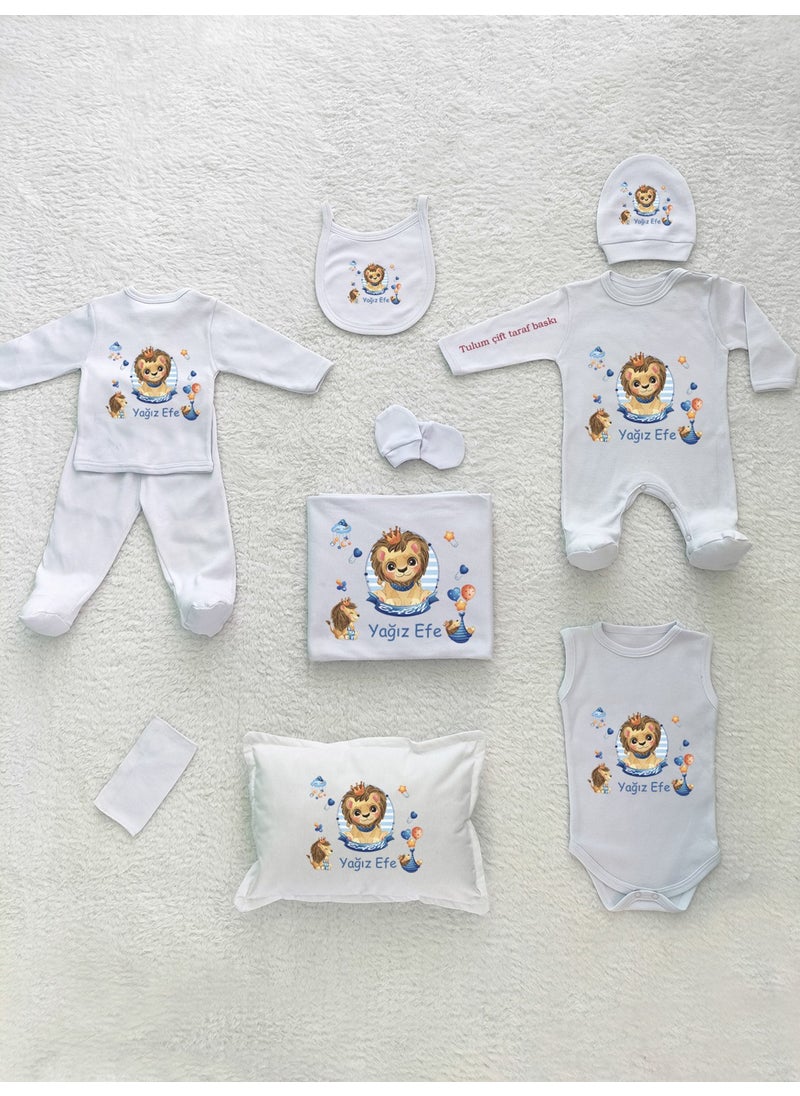 Yzc Home E11 Named, Baby Boy 10LU White Hospital Exit 