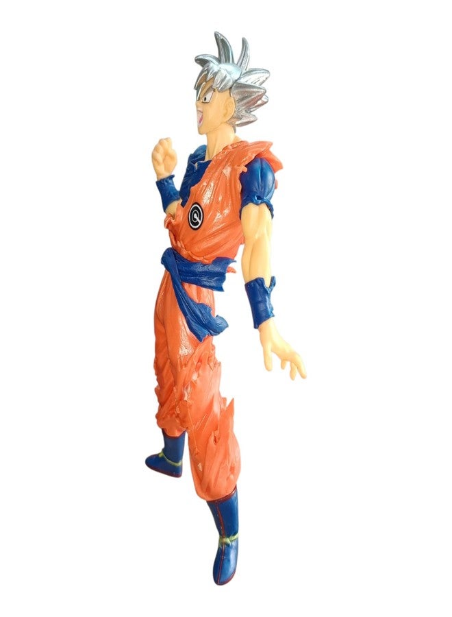 ONE POINT COLLECTIONS Anime Warrior Action Figure – Silver Hair Martial Arts Hero Collectible Toy | Movable PVC Fighting Character Model for Kids & Fans - Image 3