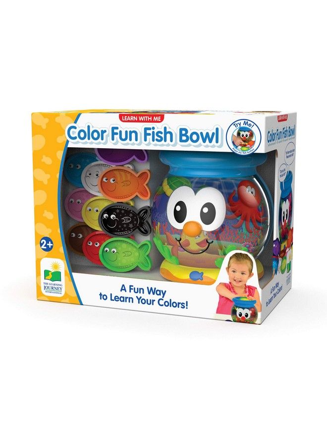 THE LEARNING JOURNEY : Learn With Me Color Fun Fish Bowl Color Teaching Toddler Toys & Gifts For Boys & Girls Ages 2 Years And Up Preschool Learning Toy Multicolor - Image 5