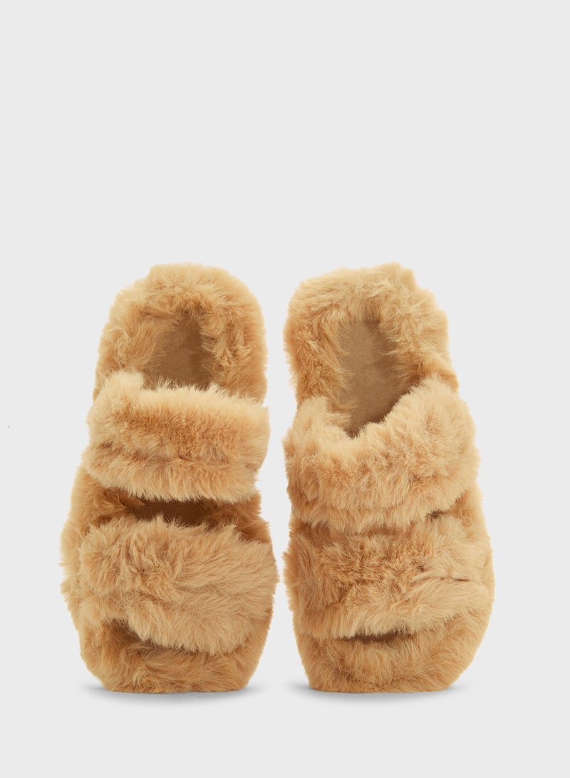 Ginger Double Strap Bedroom Slipper  - Image 4