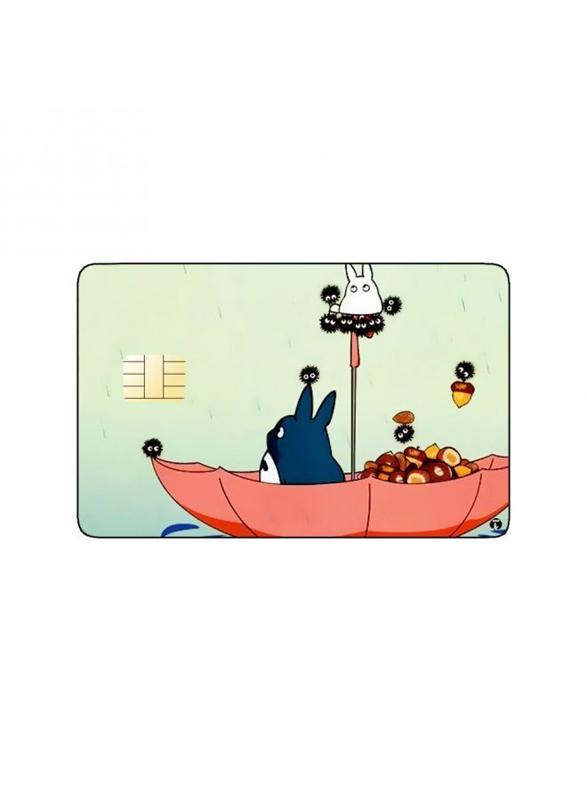 RKN PRINTED BANK CARD STICKER My Neighbor Totoro Anime - Image 2