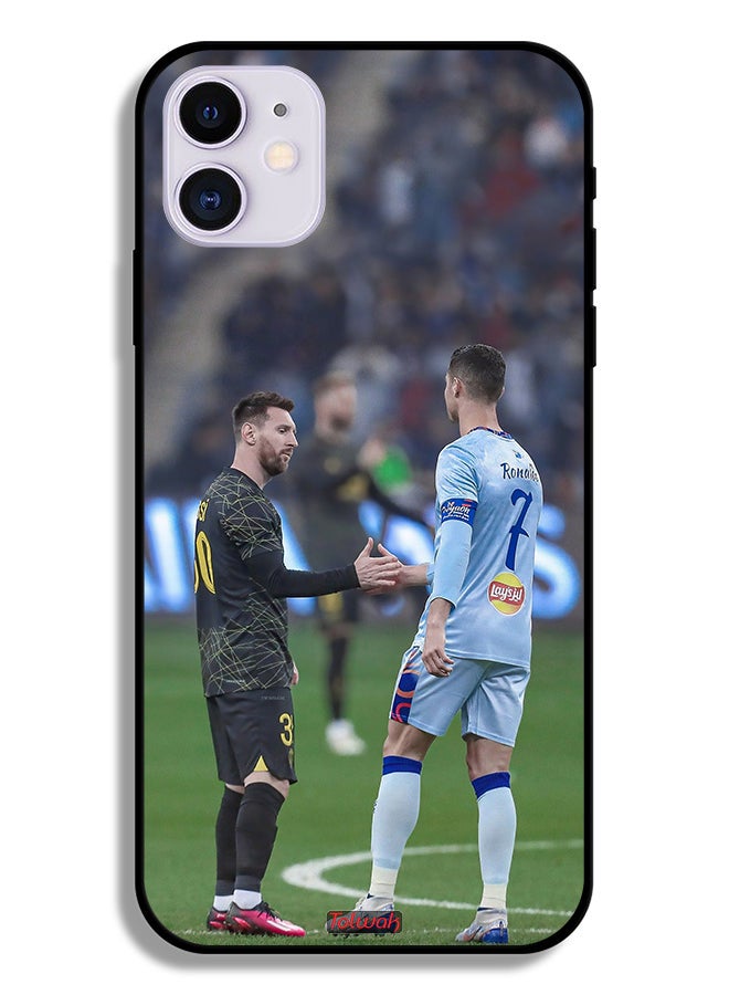 Tolwak حافظة حماية آبل آيفون 11 ميسي ورونالدو - Image 2