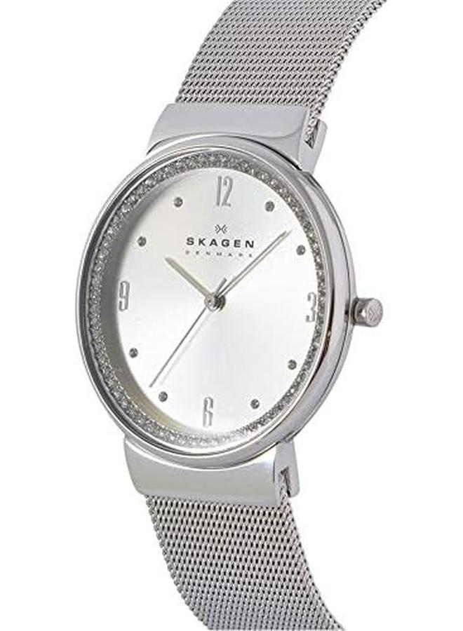 Skagen Ancher Women Silver Dial Stainless Steel Analog Watch Skw2152 - Image 3