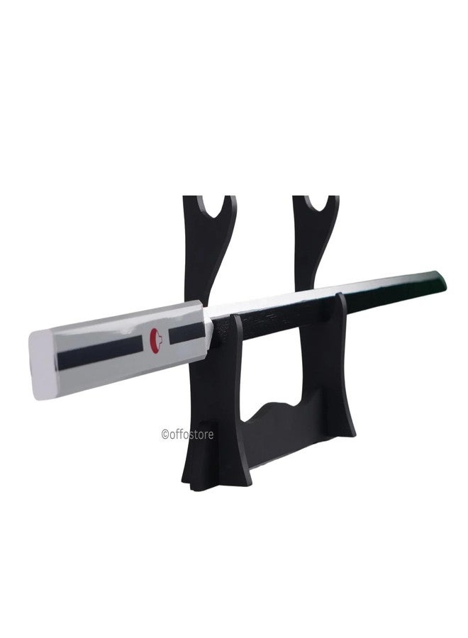 Offo Naruto Anime Sasuke Uchiha Wooden Life-Size Practice Katana 100cm | Lightweight Anime Replica for Cosplay, Training & Display | Durable Safe Design Without Stand - Image 2