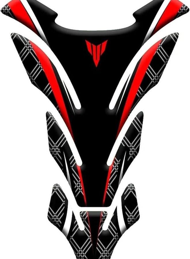 Motorcycle Fuel Tank Cap Sticker Decal For Yamaha MT 03 MT 07 MT 09 Size 22 Red22 - Image 2