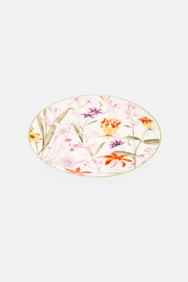 Ritzenhoff & Breker Ceramic Floral Dessert Plate, Multicolor - Image 1