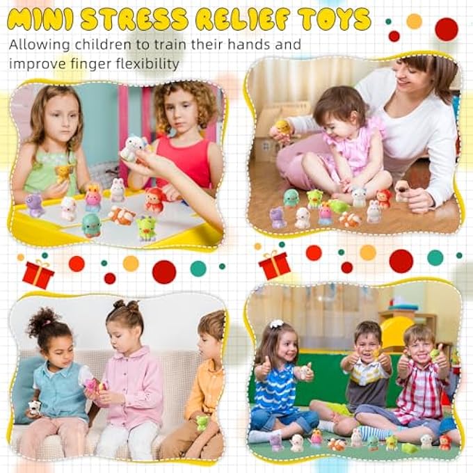 Halloscume 48 Packs End of Year Slow Rising Jumbo Animal Toys Bulk Kids End of Year Gifts for School Classroom Exchange Sensory Stress Anxiety Relief Toys Party Favors for Classroom Prizes Pinata - Image 5