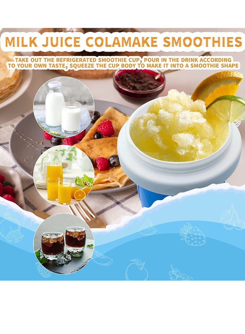 Slushy Maker Cup, Slushy Maker Ice Frozen Squeeze Cup Cooling Maker Cup Freeze Mug Milkshake Smoothie Mug - Image 3