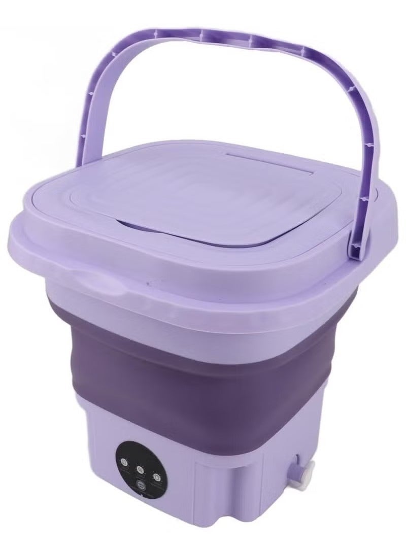 TIGER "8L Portable Mini Washing Machine – Up to 1.7kg Capacity, Compact Travel & Camping Washer, Perfect for Underwear, Socks, Apartments & Students (EU Power)" - Image 5