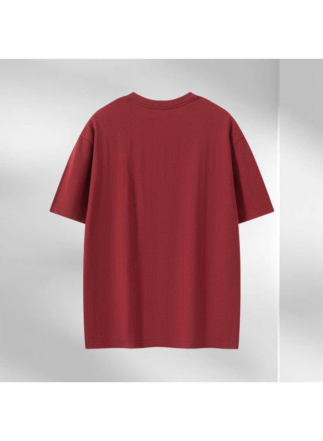 Tucano men's Short Sleeve T-shirt - Summer Comfort Casual Versatile Round Neck Printed Top - Image 3