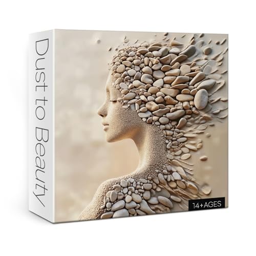 BBOLDIN Beautiful Women Art Puzzles for Adults 1000 Pieces Nature Pretty Beach Aesthetic Impossible Jigsaw Puzzles Hard Difficult Challenging Puzzle - Image 1